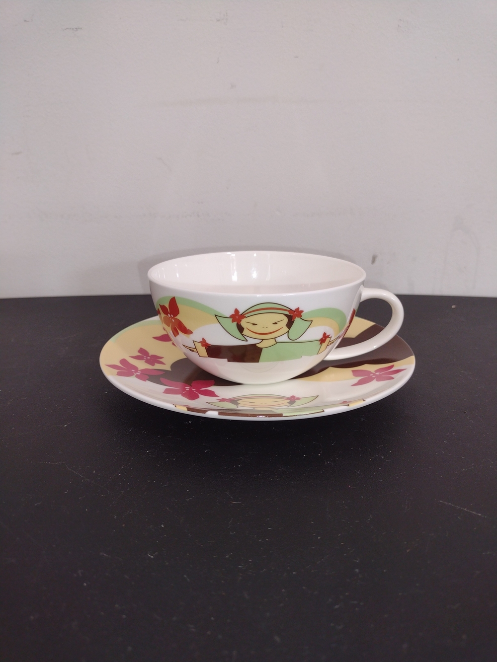 Porcelain Ritzenhoff Tea Cup and Saucer